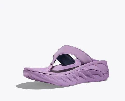 Women's Hoka Ora Recovery Flip (Violet Bloom/Outerspace)