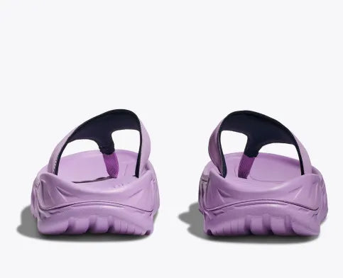 Women's Hoka Ora Recovery Flip (Violet Bloom/Outerspace)