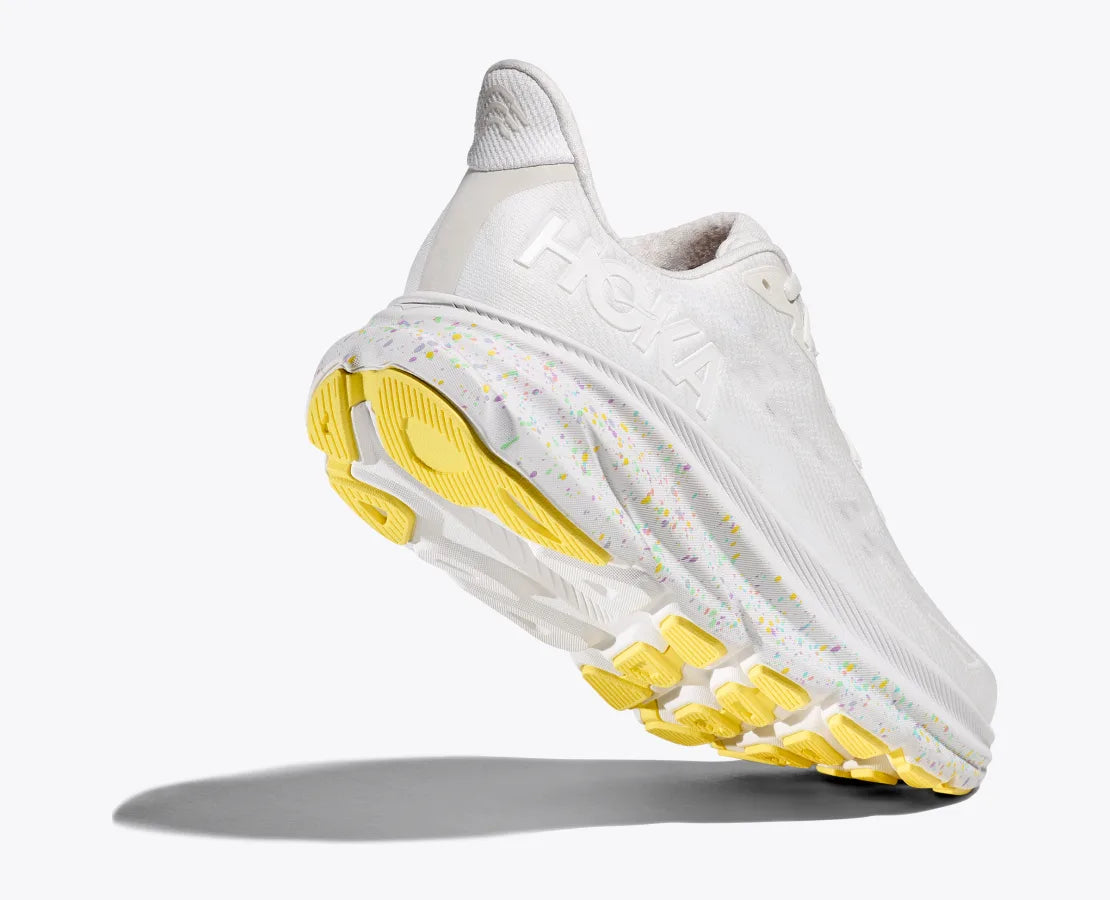 Women's Hoka Clifton 9 (White/Lemonade)