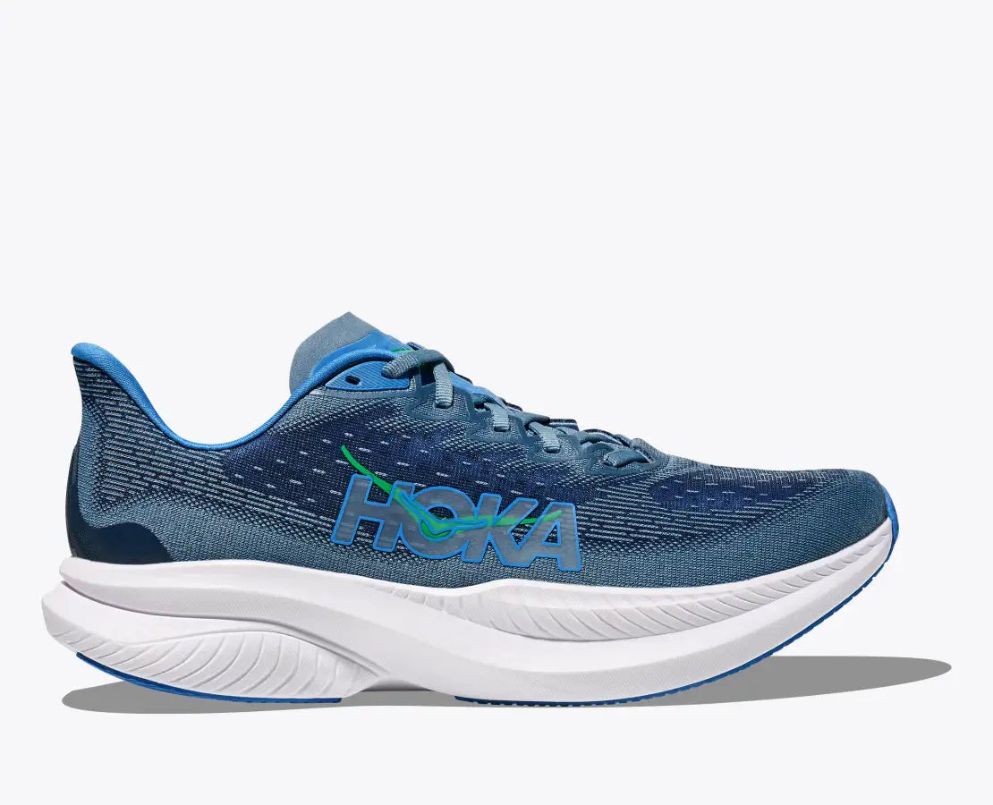 Men's Hoka Mach 6 (Downpour/Thunder Cloud)