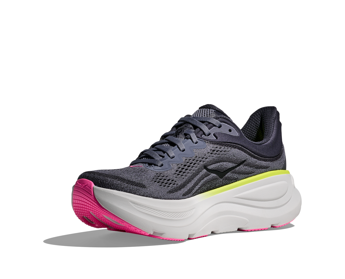 Women's Hoka Bondi 9 Charcoal Grey / Grey Skies
