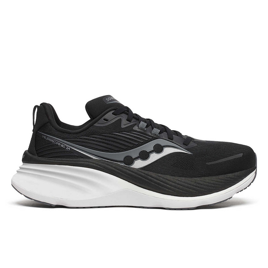 Men's Saucony Hurricane 24 (Black Carbon)