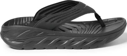 Men's Hoka Ora Recovery Flip (Black/Dark Gull Gray)