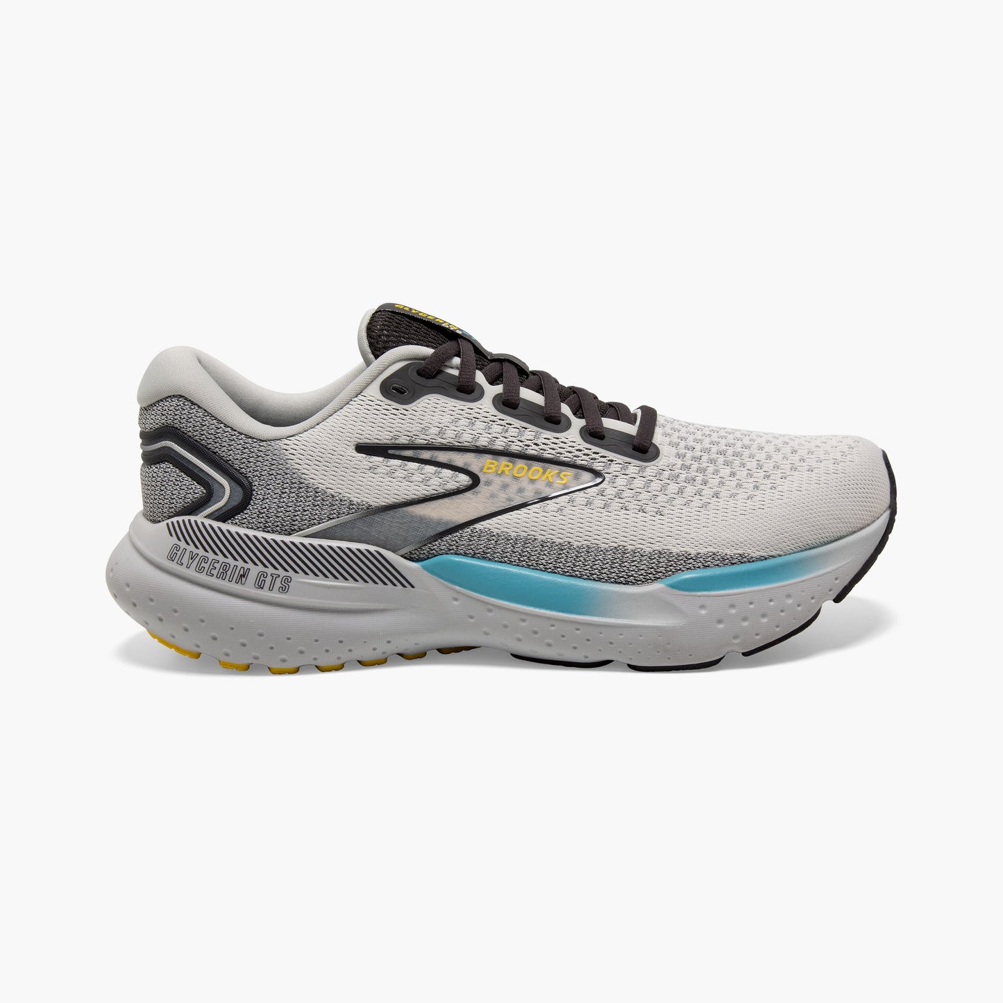 Men's Brooks Glycerin GTS 21 (Coconut/Forged Iron/Yellow) *Sale*