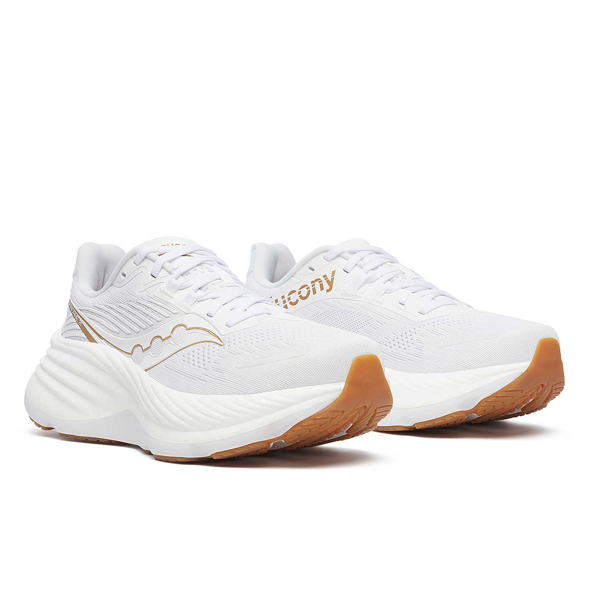 Women's Saucony Hurricane 24 (White/Gold)