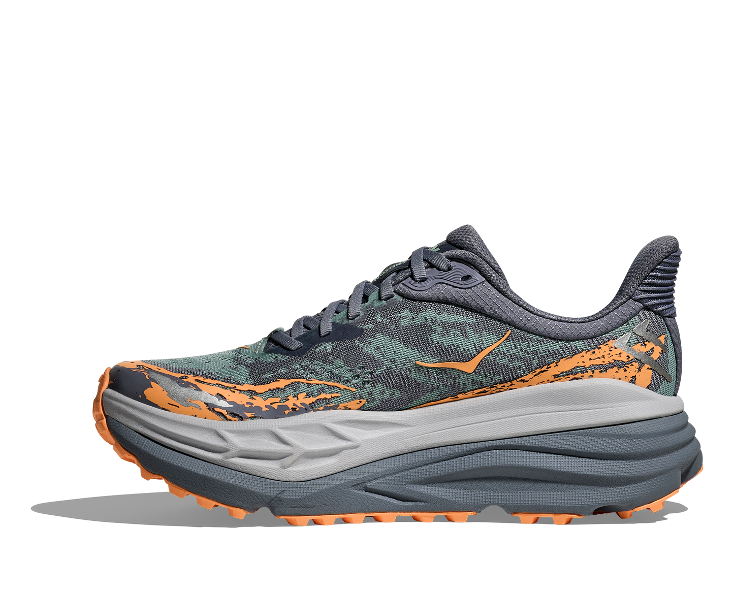 Women's Hoka Stinson ATR 7 (GREY SKIES / PALE TANGERINE)