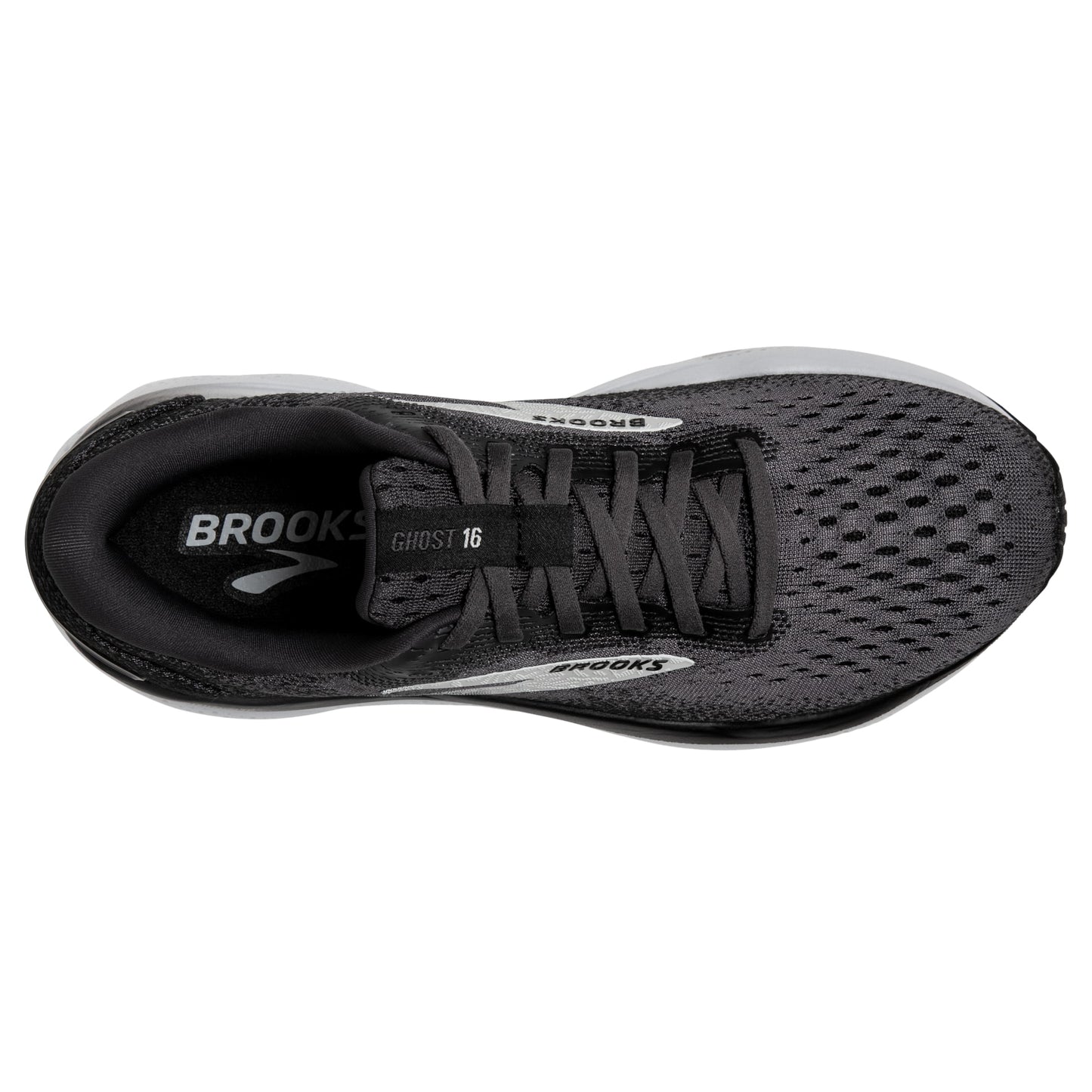Women's Brooks Ghost 16 (Black/White)
