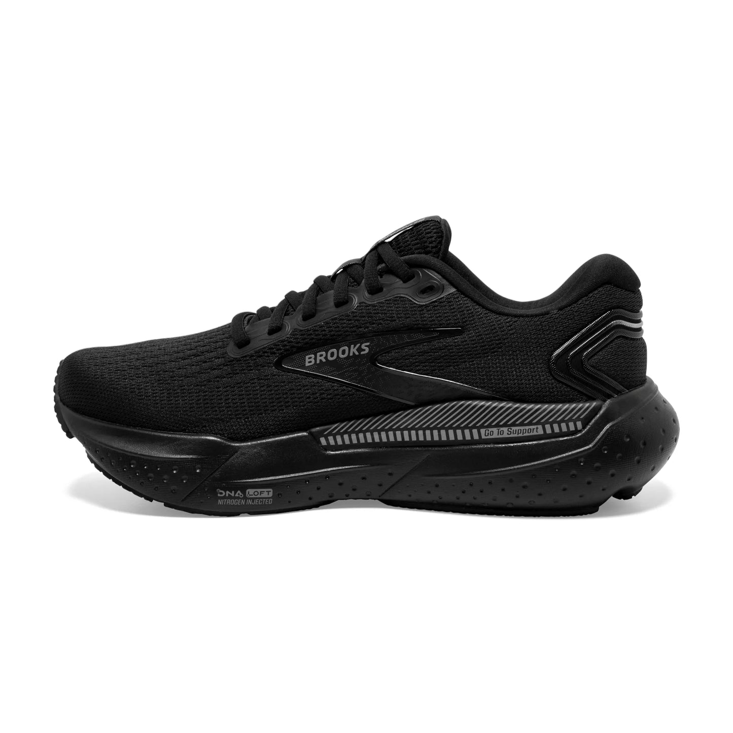 Women's Brooks Glycerin GTS 21 (Black/Black/Ebony)