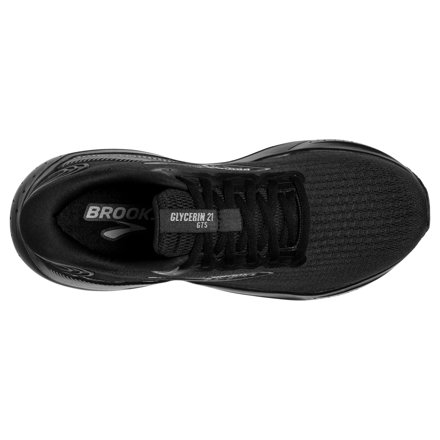 Women's Brooks Glycerin GTS 21 (Black/Black/Ebony)