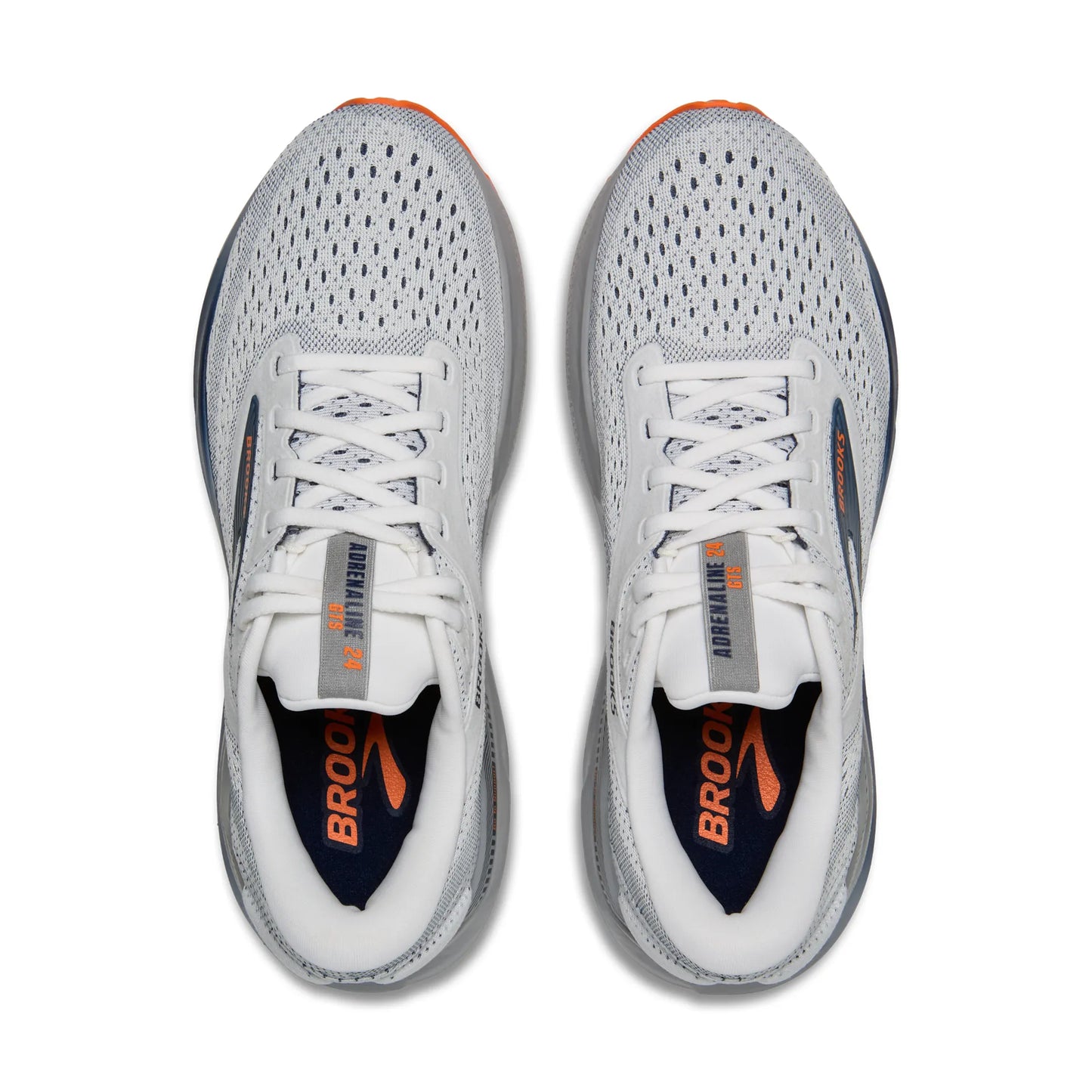 Men's Brooks Adrenaline GTS 24 (White/Peacoat/Navy)