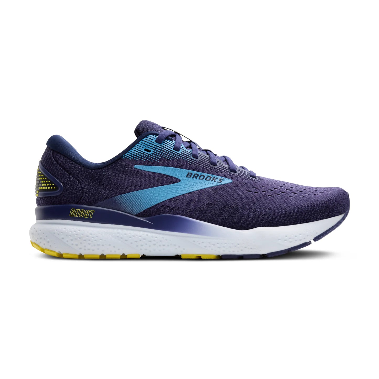 Men's Brooks Ghost 16 (Blue/Bonnie Blue/Yellow) *Sale*