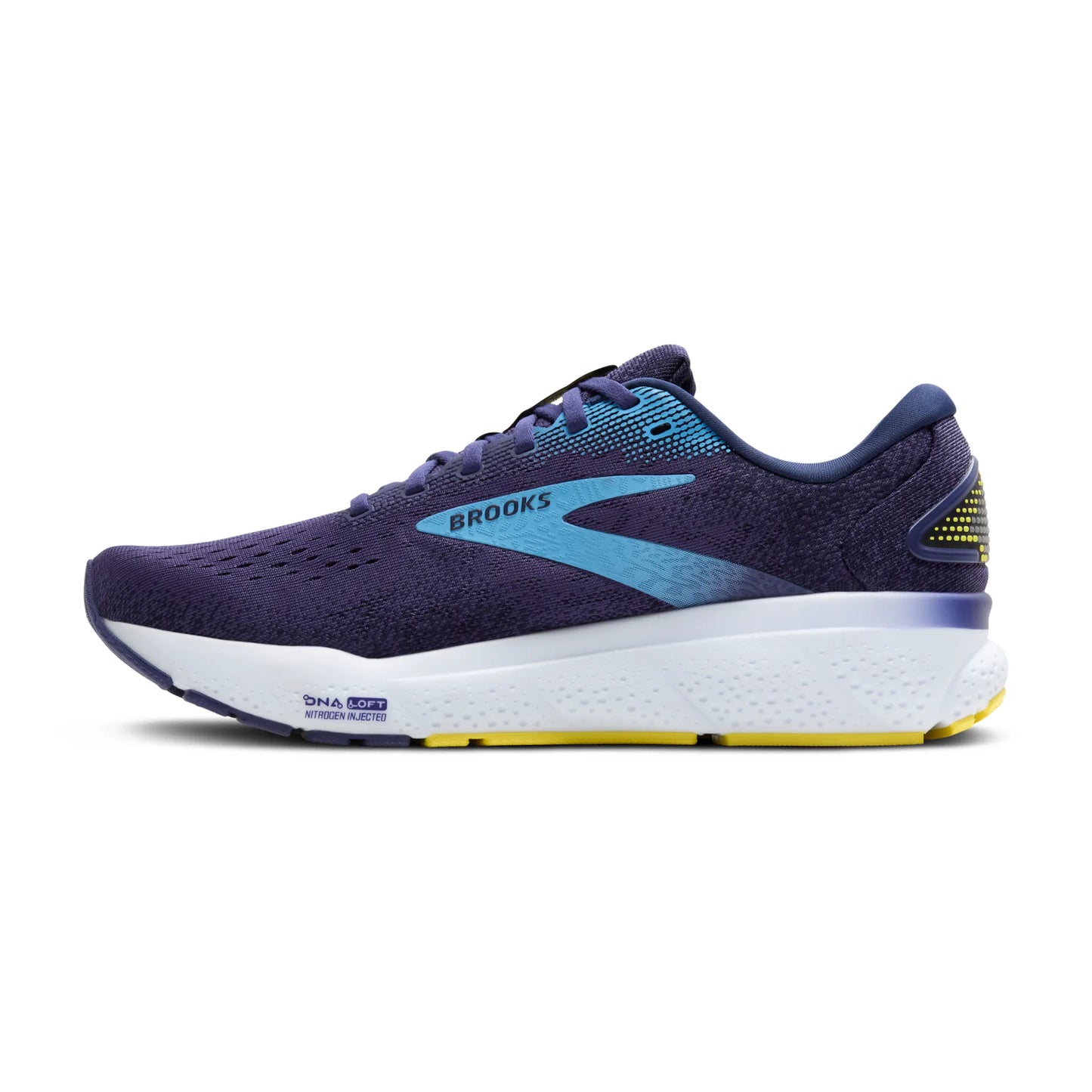 Men's Brooks Ghost 16 (Blue/Bonnie Blue/Yellow) *Sale*