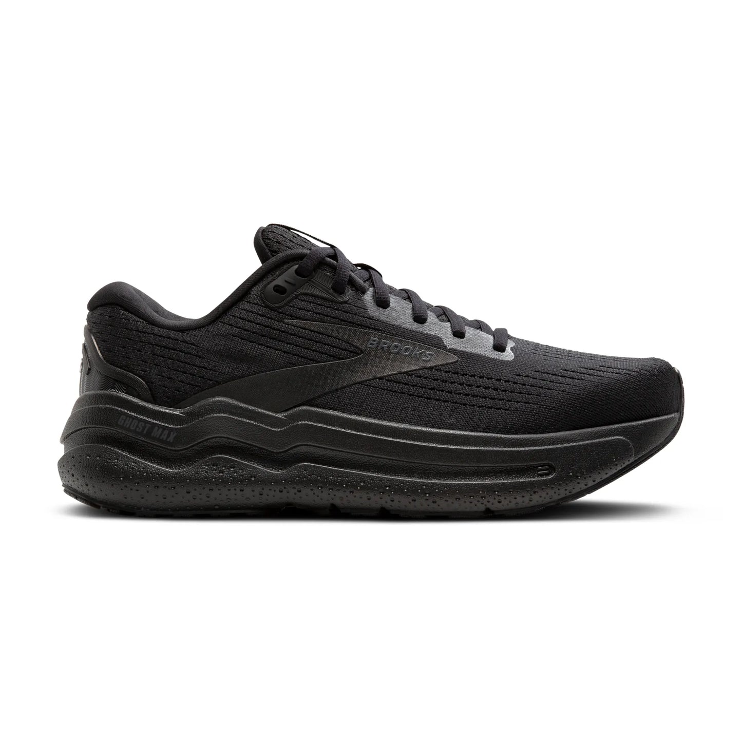 Men's Brooks Ghost Max 2 (Black/Black/Ebony)