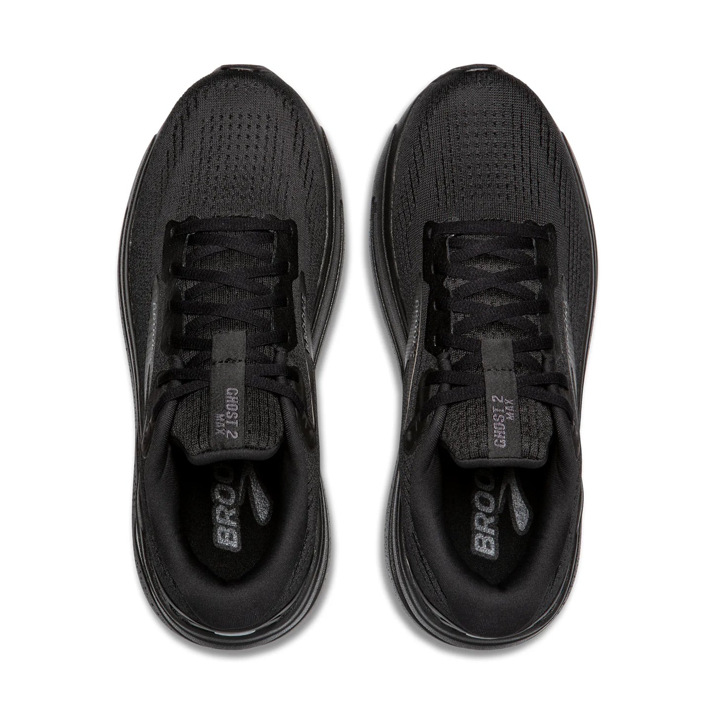 Men's Brooks Ghost Max 2 (Black/Black/Ebony)