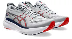 Men's ASICS Gel Kayano 31 (Piedmont Grey/Fiery Red)