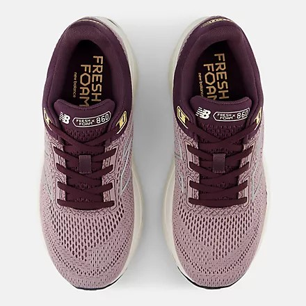 Women's New Balance Fresh Foam X 860v14 (Ice Wine Plum Brown Silver Metallic Purple)