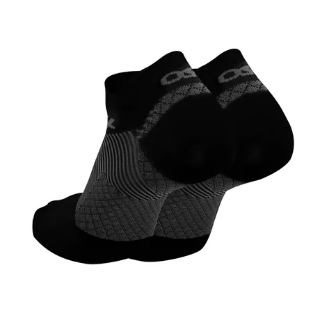 OS1st Plantar fasciitis No Show Socks (Black)