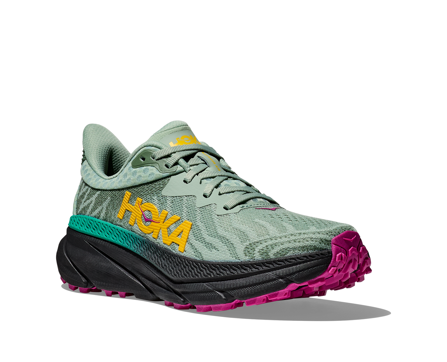 Women's Hoka Challenger 7 (Aloe Vera/Black) *Sale*