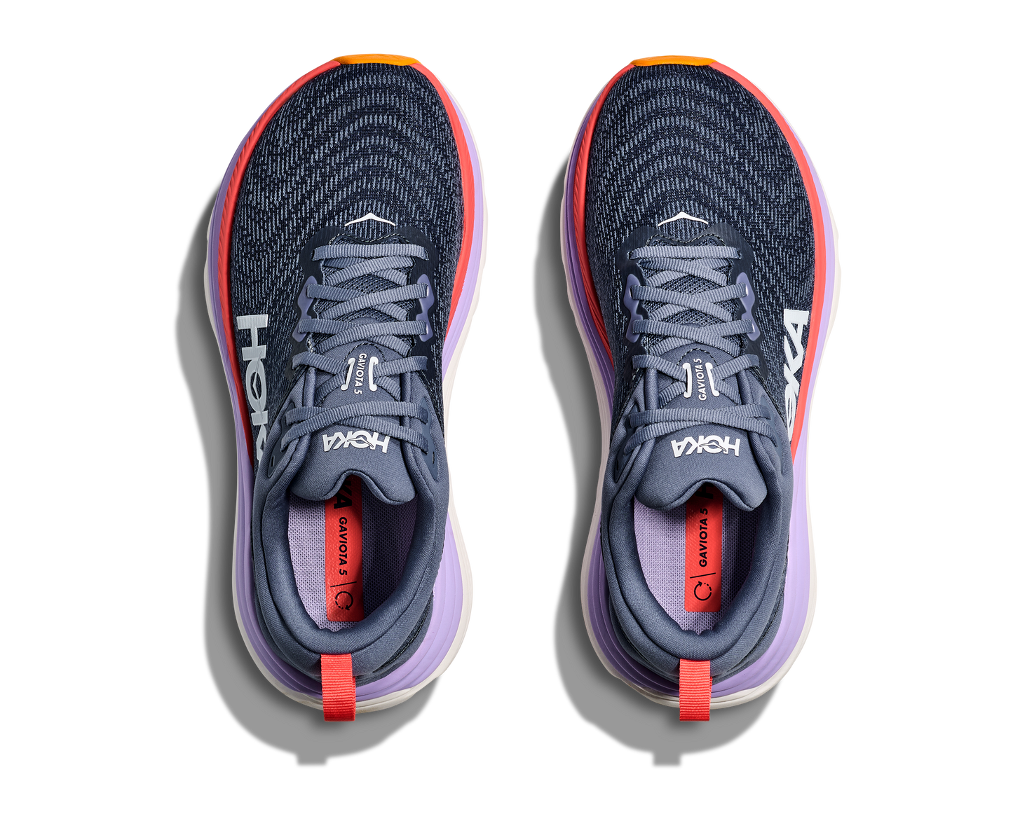 Women's Hoka Gaviota 5 (Anchor/Grapfruit)