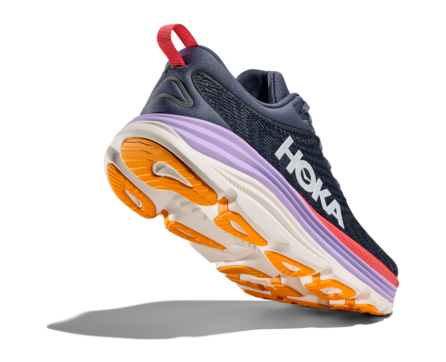 Women's Hoka Gaviota 5 (Anchor/Grapfruit)