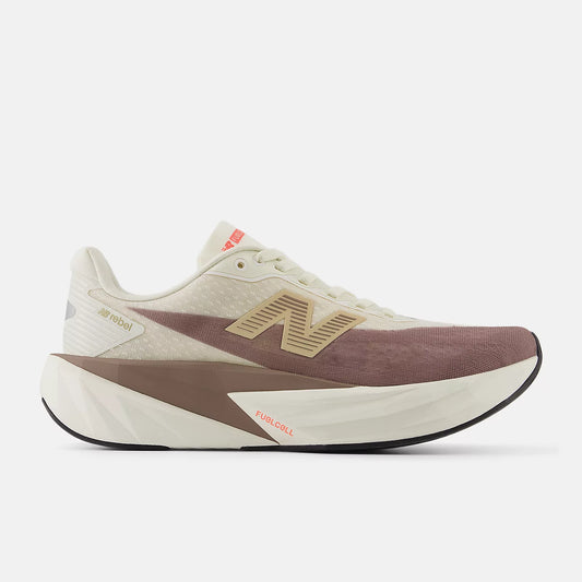 Women's New Balance FuelCell Rebel (ANGORA with EARTH SHADOW and Sea Salt)