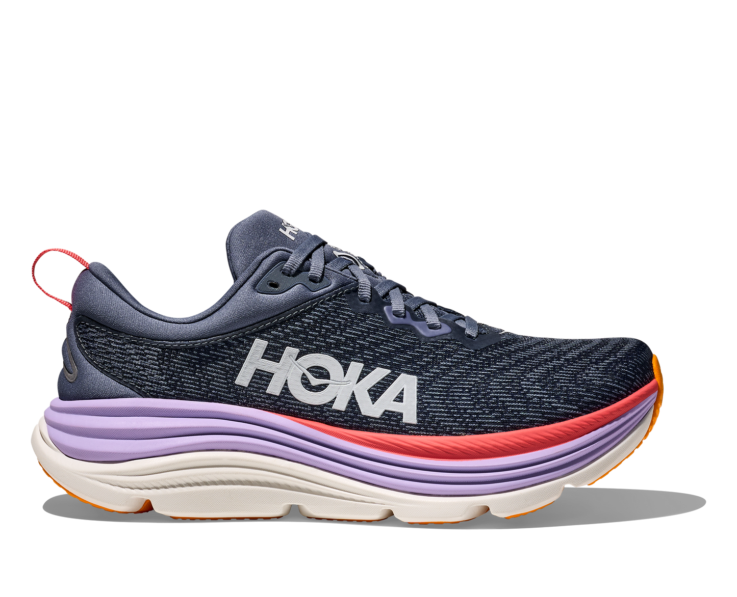 Women's Hoka Gaviota 5 (Anchor/Grapfruit)