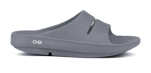 OOFOS OOahh Slide Unisex (Slate)