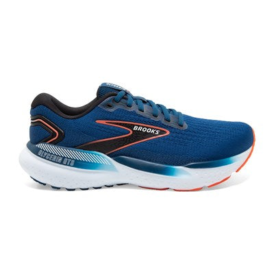 Men's Brooks Glycerin GTS 21 (Blue Opal/Black/Nasturtium)