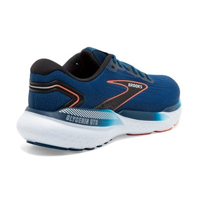 Men's Brooks Glycerin GTS 21 (Blue Opal/Black/Nasturtium)