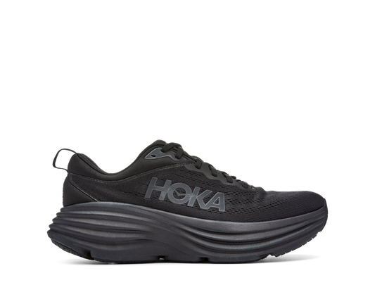 Men's Hoka Bondi 8 (Black/Black)