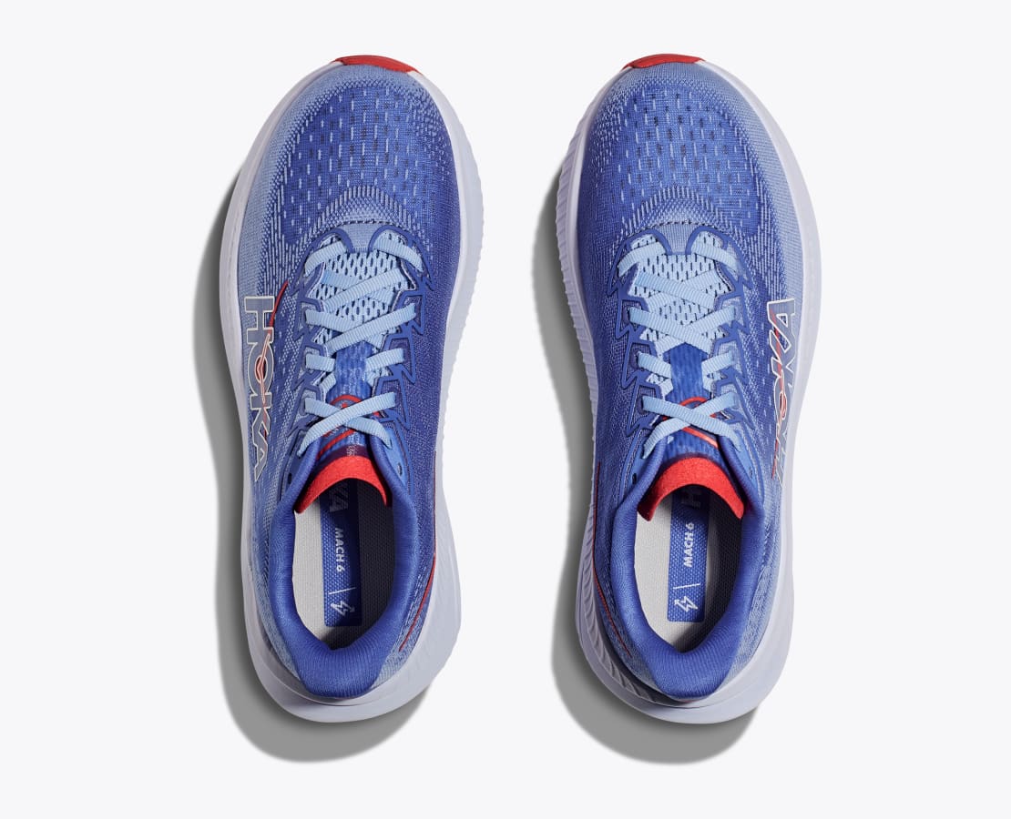 Women's Hoka Mach 6 (Mirage/Stellar Blue)