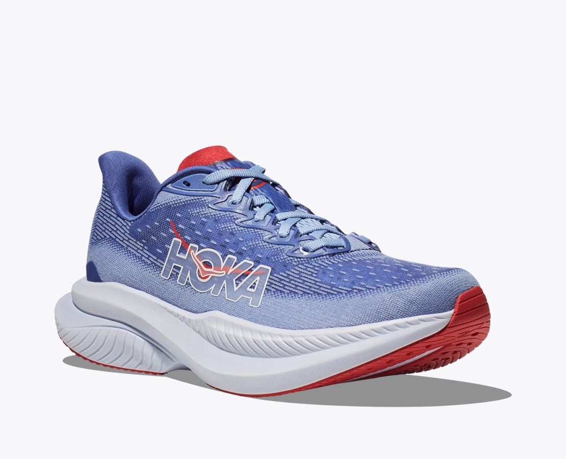 Women's Hoka Mach 6 (Mirage/Stellar Blue)