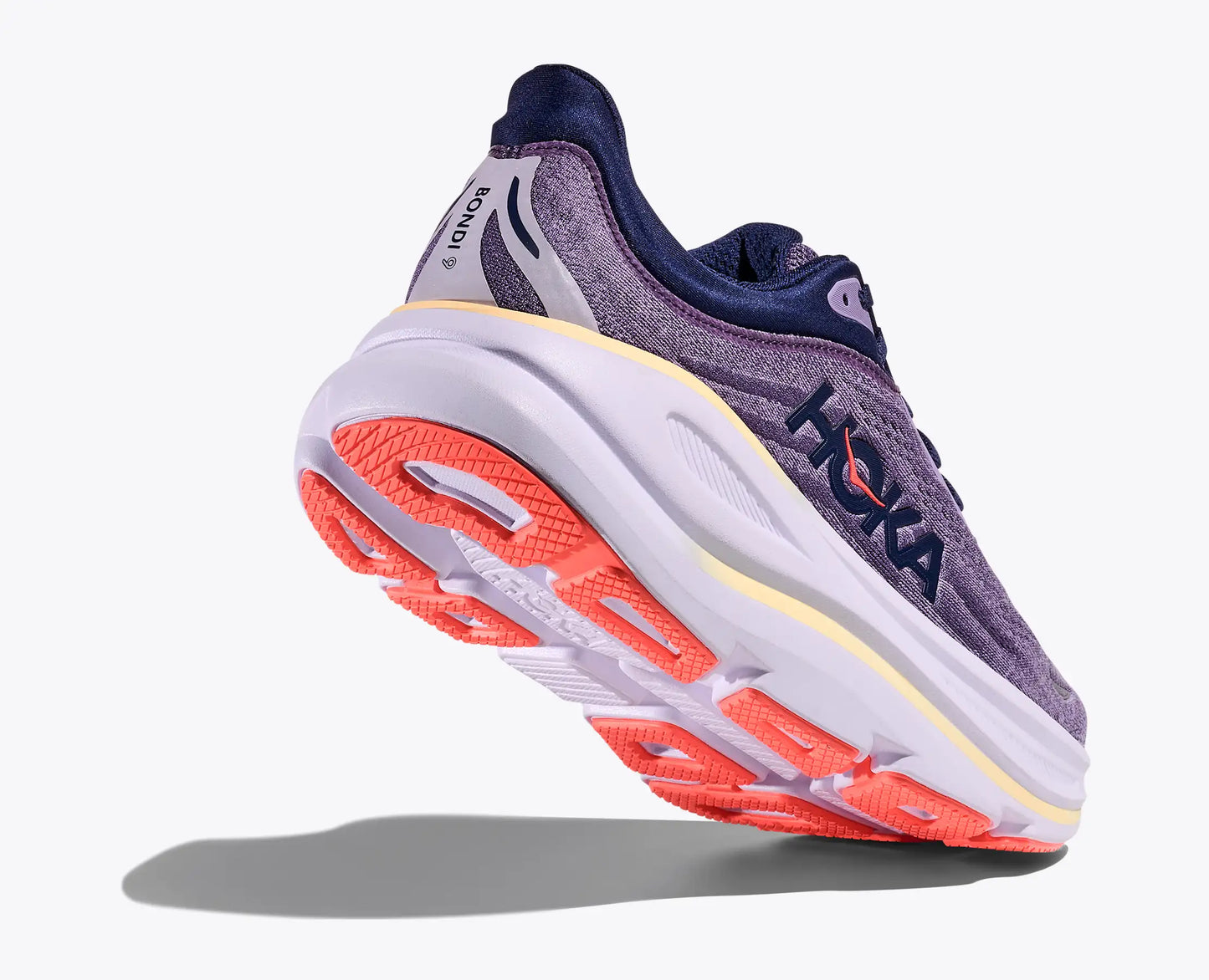 Women's Hoka Bondi 9 Charcoal Grey / Grey Skies