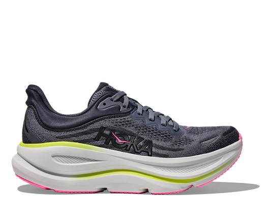 Women's Hoka Bondi 9 Charcoal Grey / Grey Skies
