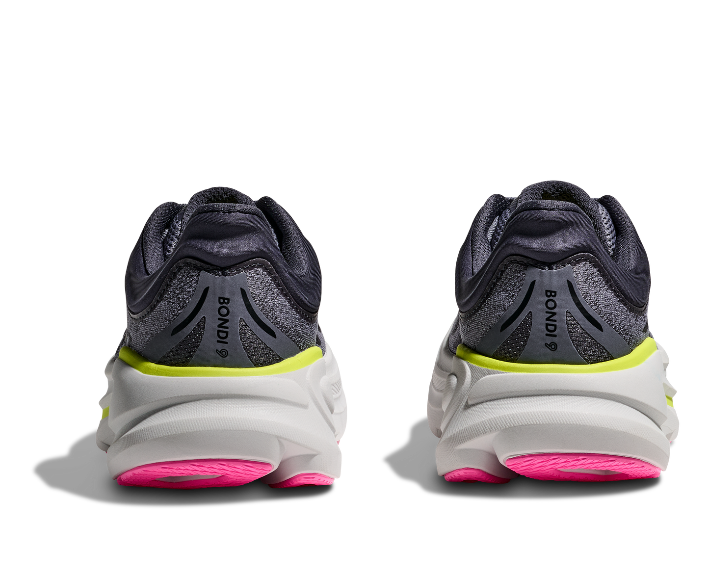 Women's Hoka Bondi 9 Charcoal Grey / Grey Skies