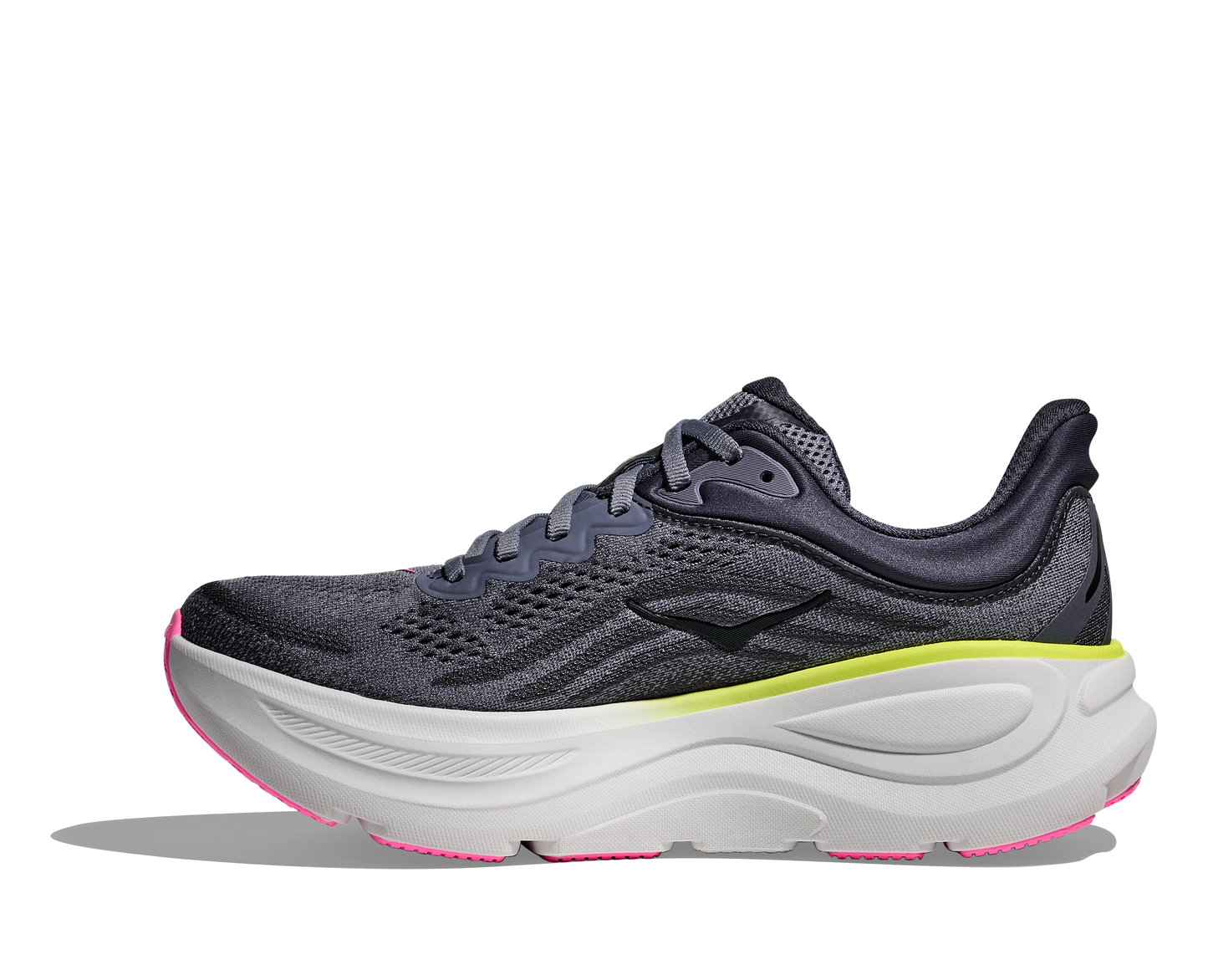 Women's Hoka Bondi 9 Charcoal Grey / Grey Skies