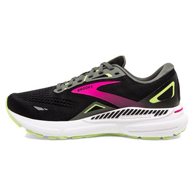 Women's Brooks Adrenaline GTS 23 (Black/Gunmetal/Sharp Green)