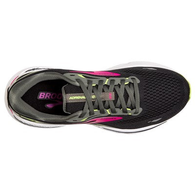 Women's Brooks Adrenaline GTS 23 (Black/Gunmetal/Sharp Green)