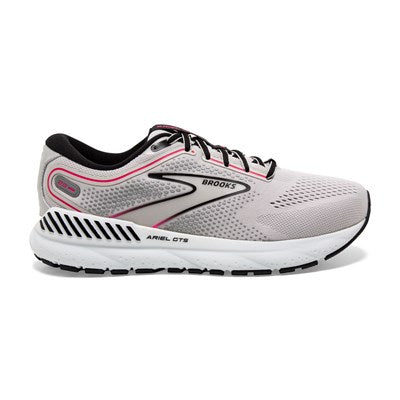 Women's Brooks Ariel 23 (Grey/Black/Pink)