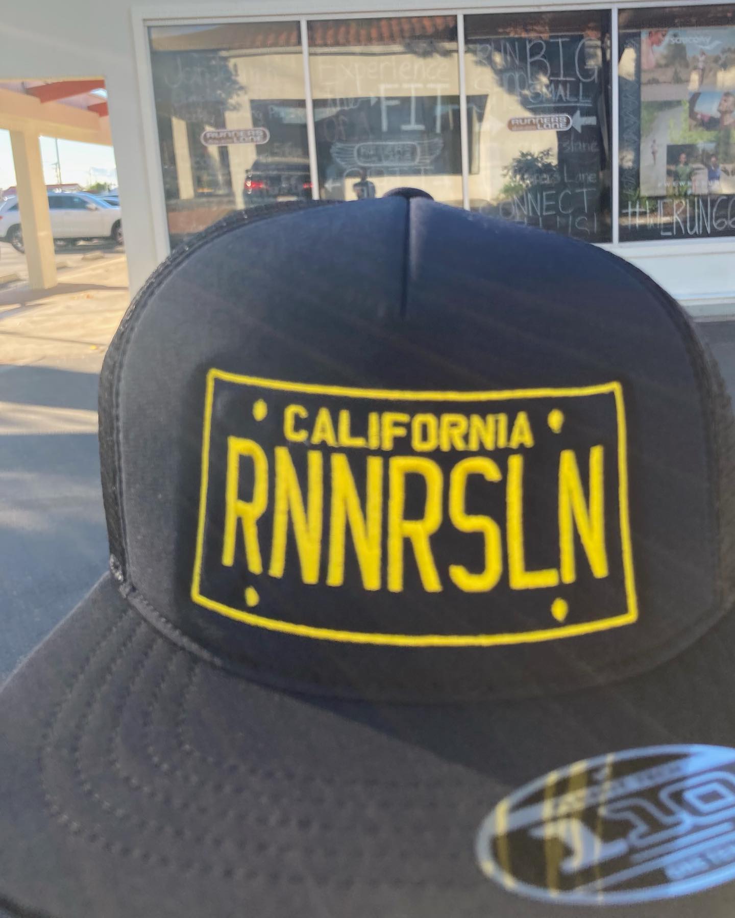 Runners Lane Cali License Plate Hat Snap-Back