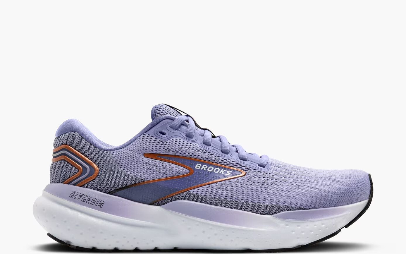 Women's Brooks Glycerin GTS 21 (Lavender/Black/Copper)