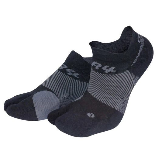 OS1st Bunion Relief No Show Socks (Black)