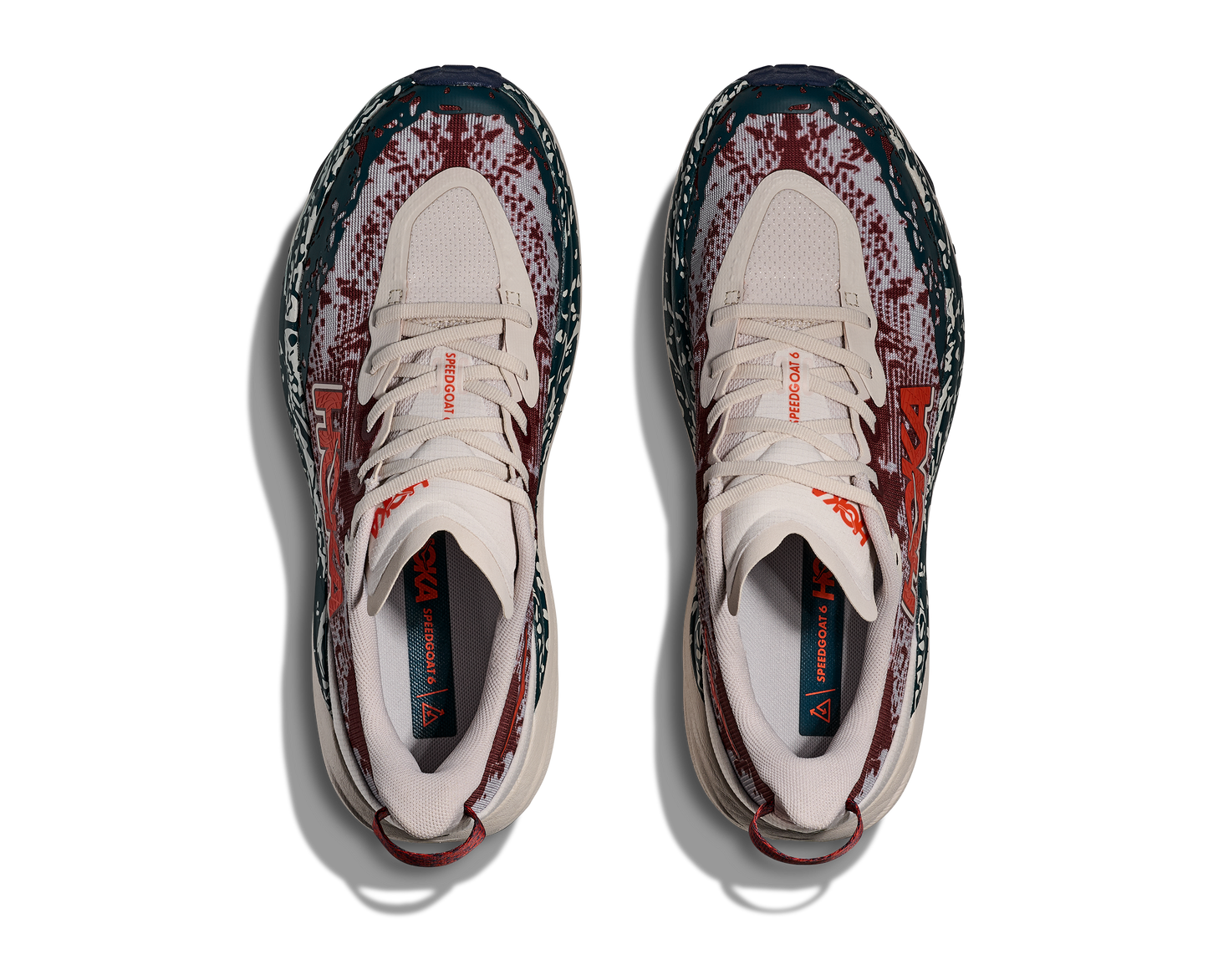 Men's Hoka Speedgoat 6 (PUTTY / BLUE TWILIGHT)