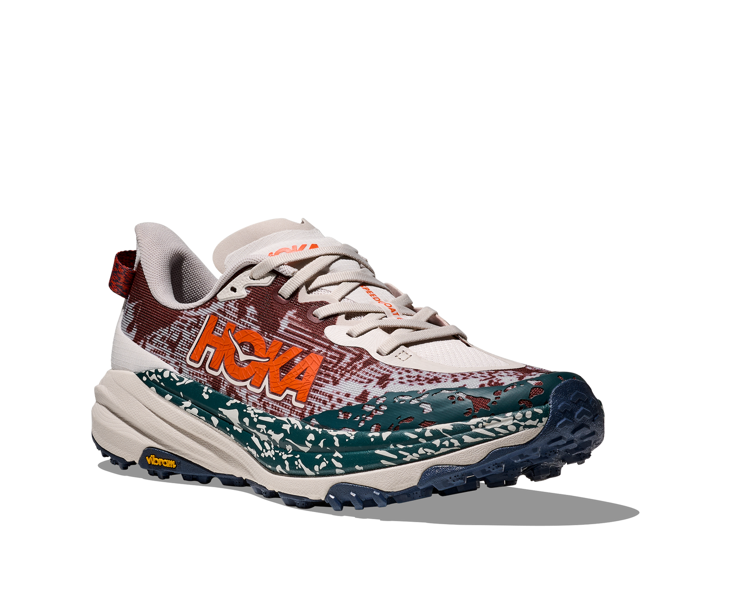 Men's Hoka Speedgoat 6 (PUTTY / BLUE TWILIGHT)