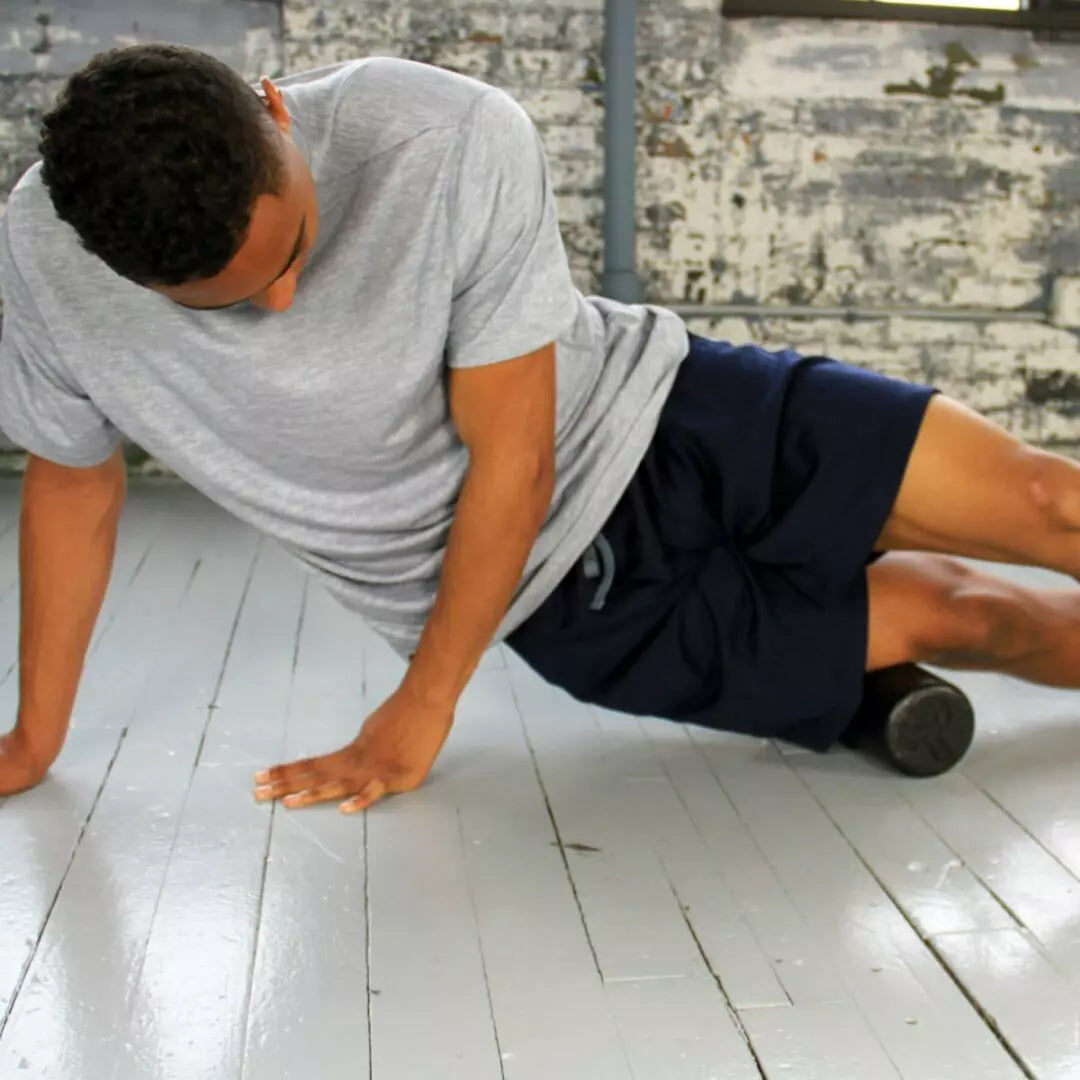 Pro-Tec Foam Roller 12" Travel Extra Firm Black