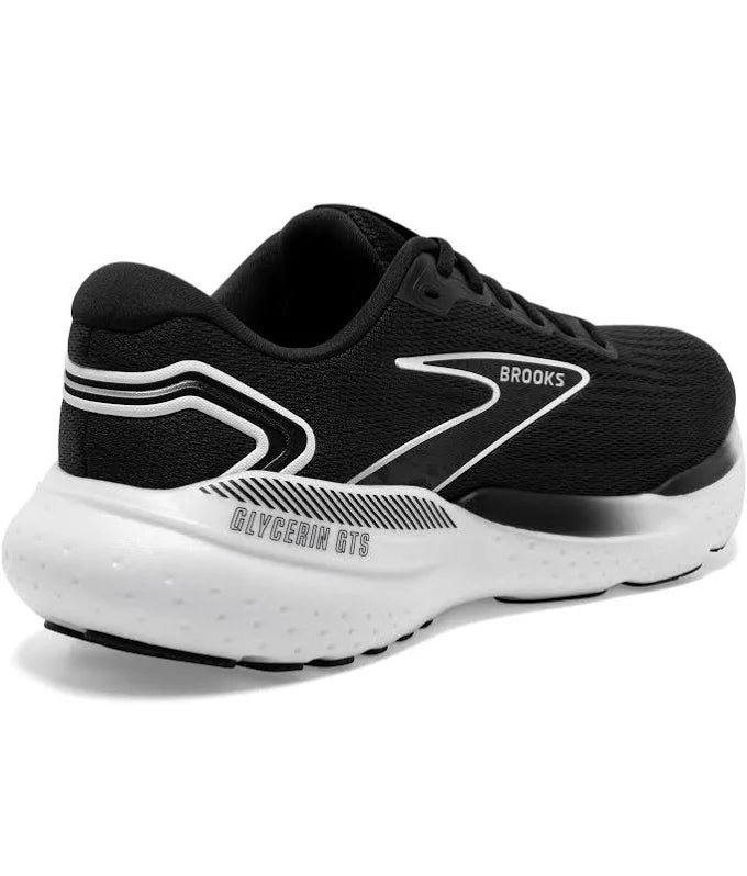 Men's Brooks Glycerin GTS 21 (Black/Grey/White)