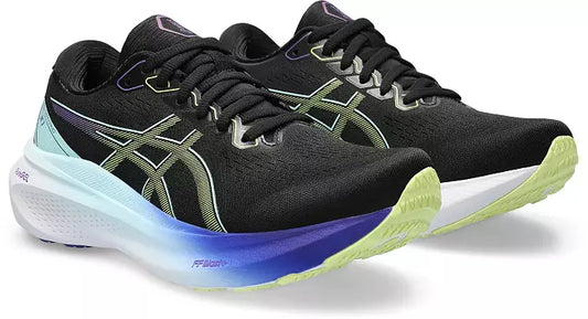 Women's ASICS Gel Kayano 30 (Black/Glow Yellow)