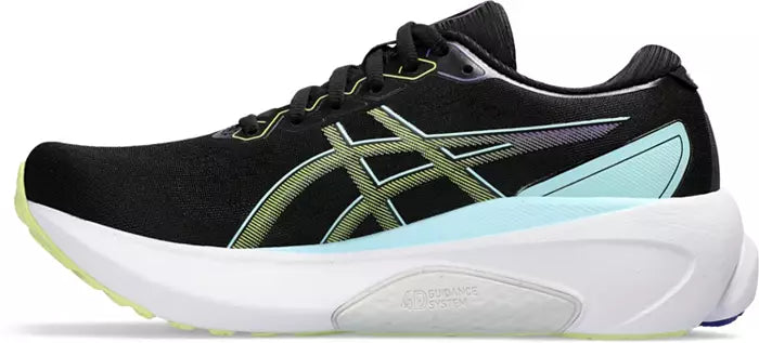 Women's ASICS Gel Kayano 30 (Black/Glow Yellow)