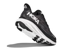 Men's Hoka Clifton 9 (Black/White)