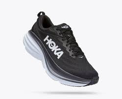 Men's Hoka Bondi 8 (Black/White)